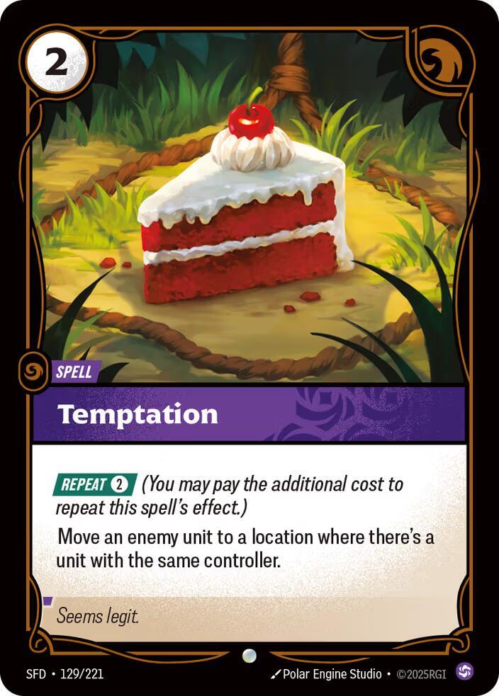 Temptation - Spiritforged (Common) [SFD-129] — riftbound card