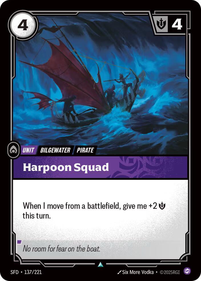 Harpoon Squad - Spiritforged (Uncommon) [SFD-137] — riftbound card