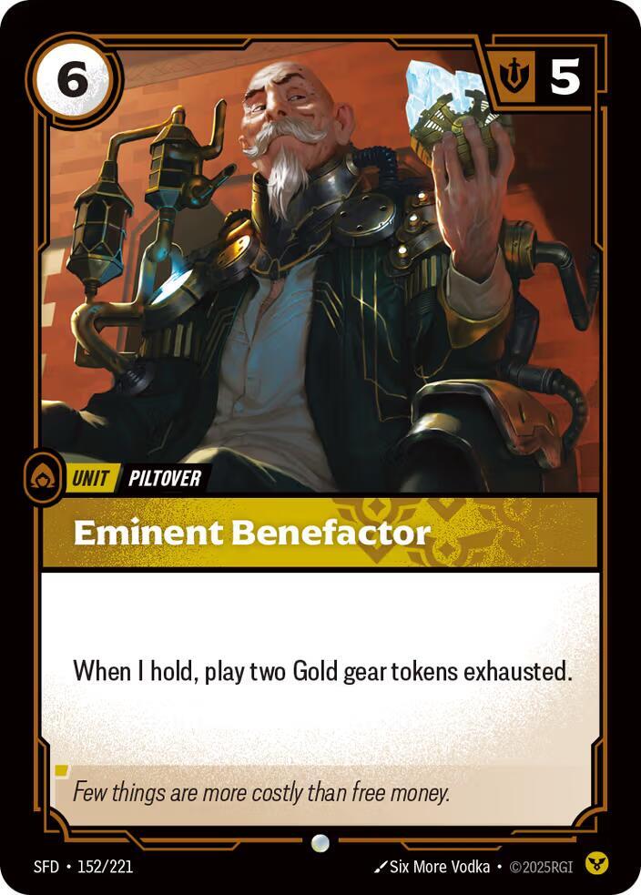 Eminent Benefactor - Spiritforged (Common) [SFD-152] — riftbound card