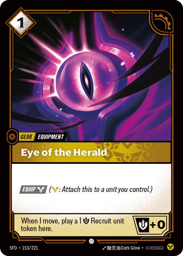 Eye of the Herald - Spiritforged (Common) [SFD-153] — riftbound card Hauptbild
