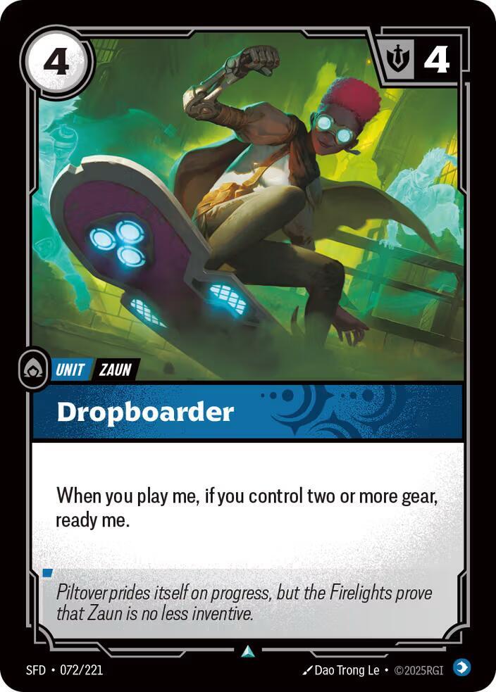 Dropboarder - Spiritforged (Uncommon) [SFD-072] — riftbound card