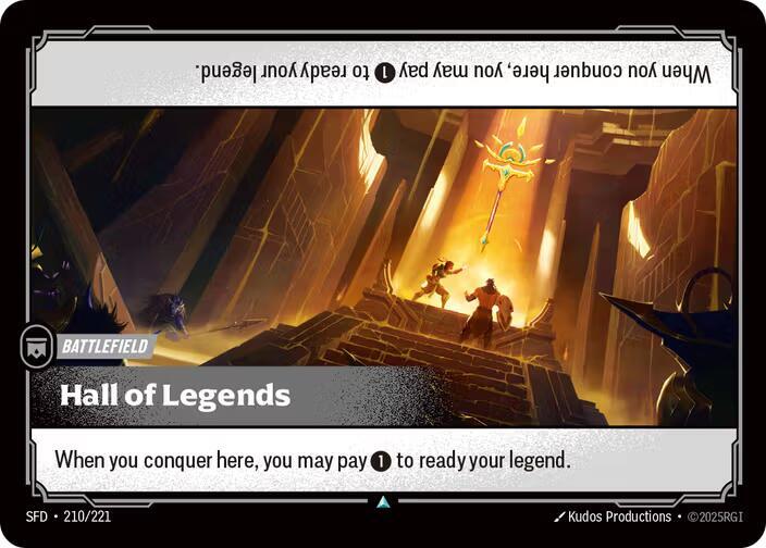 Hall of Legends - Spiritforged (Uncommon) [SFD-210] — riftbound card