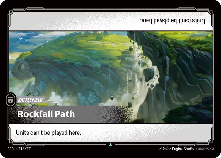 Rockfall Path - Spiritforged (Uncommon) [SFD-216] — riftbound card