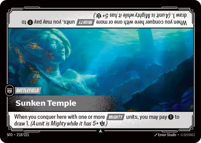 Sunken Temple - Spiritforged (Uncommon) [SFD-218] — riftbound card