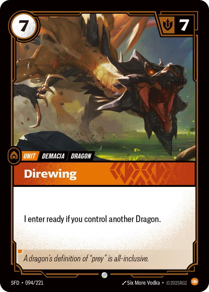 Direwing - Spiritforged (Common) [SFD-094] — riftbound card