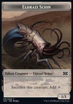Eldrazi Scion Token (C 1/1) // Bear Token (G 4/4) - Double Masters 2022: Extras (Token) [X2X2-T 1/14] Immagine principale del prodotto