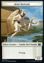 Aven Initiate Token // Worm Token (BG 1/1) - Double Masters 2022: Extras (Token) [X2X2-T 4/20]
