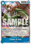 Chaka & Pell (EB04-023) - The Azure Sea's Seven (Rare) [OP14-EB04-023] — one-piece card
