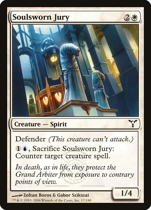 Soulsworn Jury – Dissension (DIS-17) Magic: The Gathering card | LC-REM-20260804-15909414633804-668c4e40-0035-44e0-8401-dd17fa11ecd4