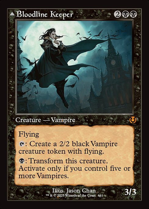 Bloodline Keeper // Lord of Lineage – Innistrad Remastered (INR-461) Magic: The Gathering card | LC-REM-20260804-15339528159564-668e8344-e6a5-4e85-bd8d-033d995917ae