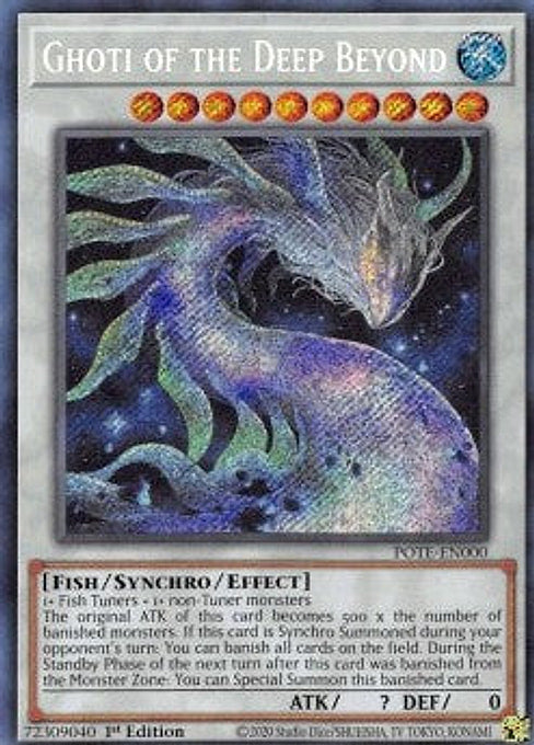 Ghoti of the Deep Beyond — Power of the Elements (POTE-000) Yu-Gi-Oh! card Main image