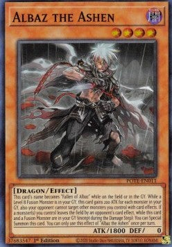 Albaz the Ashen - Power of the Elements (Super Rare) [POTE-011] Main image