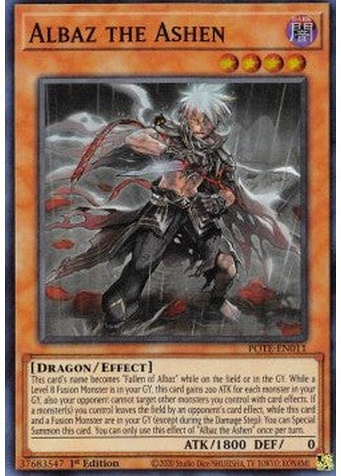 Albaz the Ashen — Power of the Elements (POTE-011) Yu-Gi-Oh! card Immagine principale del prodotto