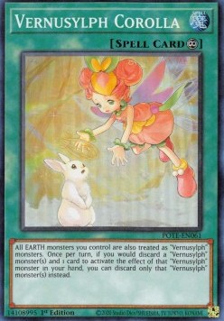 Vernusylph Corolla - Power of the Elements (Super Rare) [POTE-061]