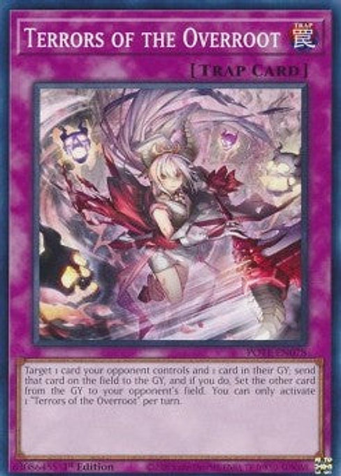 Terrors of the Overroot — Power of the Elements (POTE-078) Yu-Gi-Oh! card Hauptbild