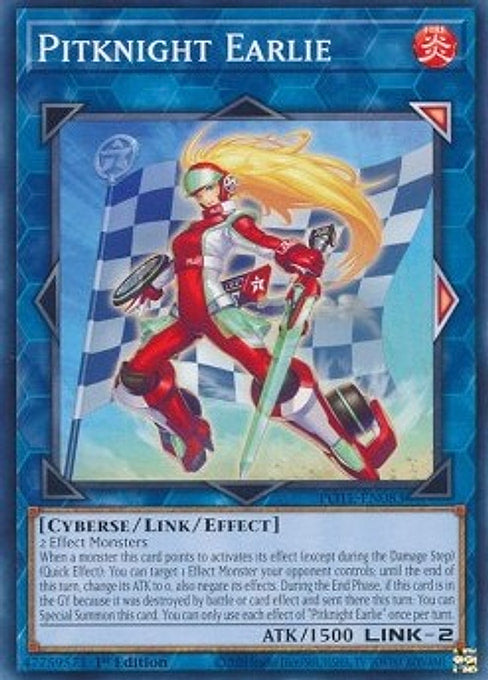 Pitknight Earlie — Power of the Elements (POTE-083) Yu-Gi-Oh! card Hauptbild