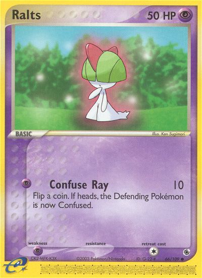 Ralts – EX Ruby & Sapphire 66 – Pokémon TCG single card
