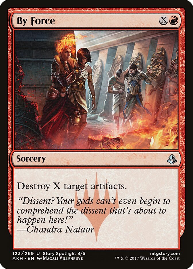 By Force - Amonkhet (Uncommon) [AKH-123] Imagen principal del producto