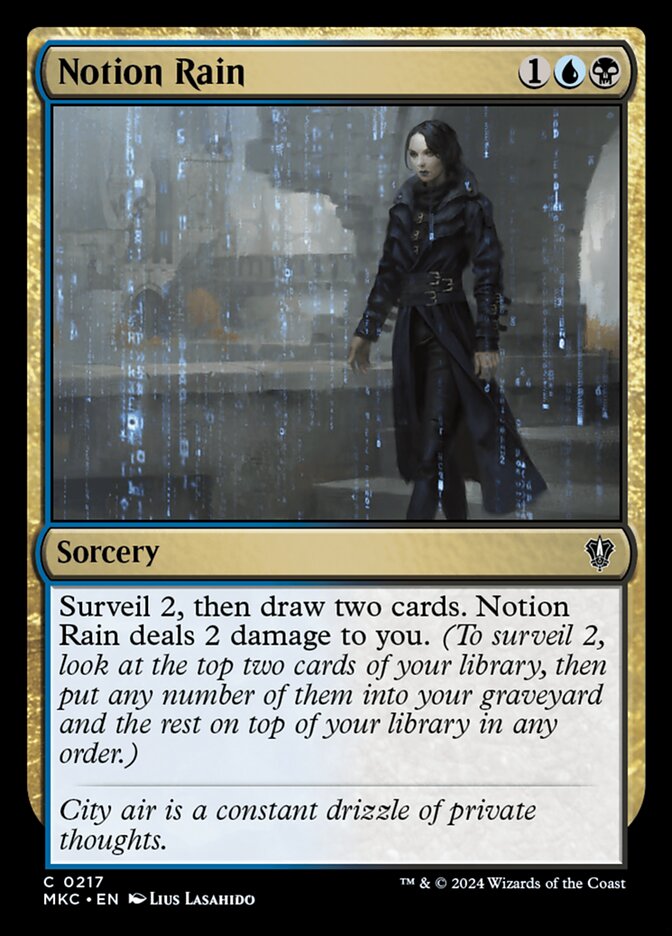 Notion Rain - Commander: Murders at Karlov Manor (Common) [MKC-217]