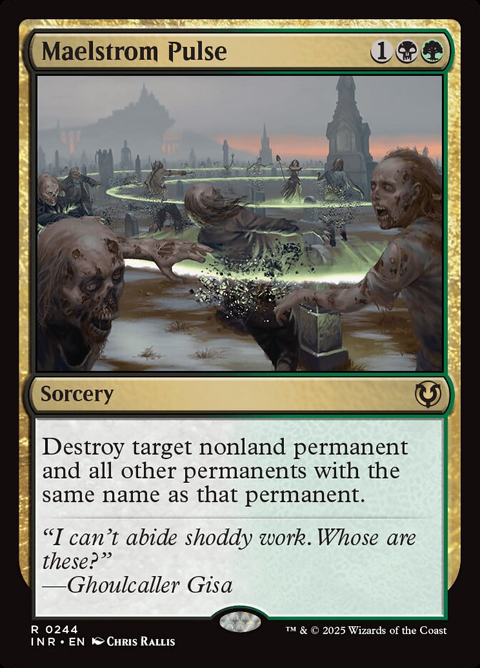 Magic-kaart Maelstrom Pulse INR-244 uit Innistrad Remastered (Rare)