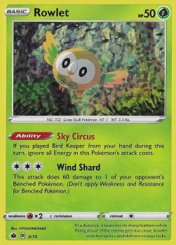 Rowlet - McDonald's Match Battle 2022 (Fixed) [MCD22-2] Hauptbild