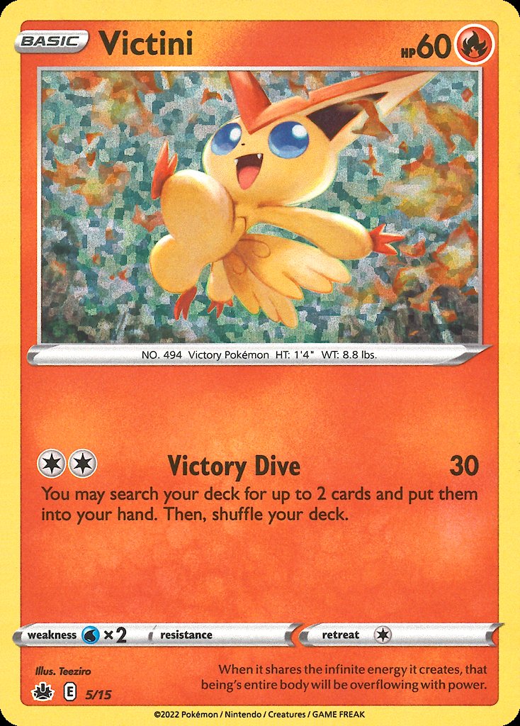 Victini - McDonald's Match Battle 2022 (Fixed) [MCD22-5] Hoofdafbeelding
