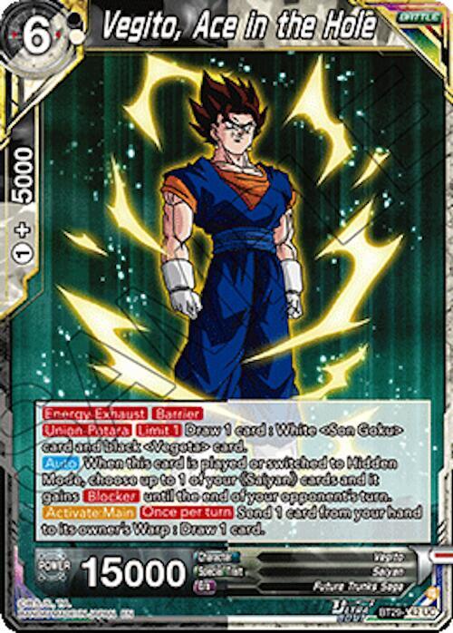 Vegito, Ace in the Hole - Fearsome Rivals (Uncommon) [BT29-142] — dragon-ball card Hoofdafbeelding