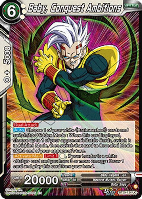 Baby, Conquest Ambitions (V.1 - Uncommon) - Fearsome Rivals (Uncommon) [BT29-134] — dragon-ball card Main image