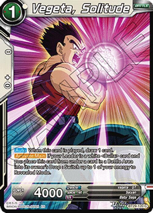Vegeta, Solitude - Fearsome Rivals (Common) [BT29-120] — dragon-ball card