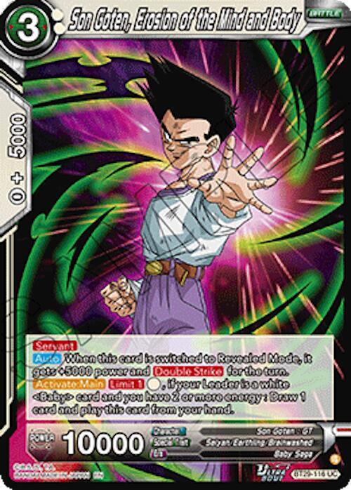 Son Goten, Erosion of the Mind and Body - Fearsome Rivals (Uncommon) [BT29-116] — dragon-ball card