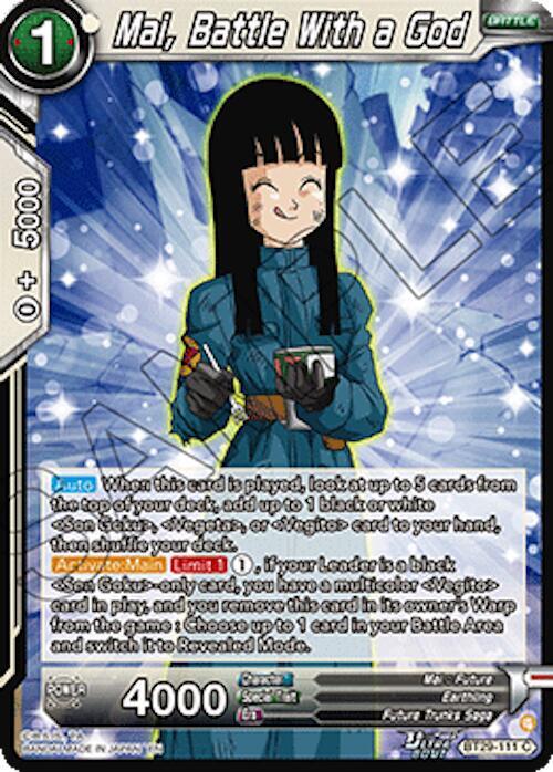 Mai, Battle With a God - Fearsome Rivals (Common) [BT29-111] — dragon-ball card