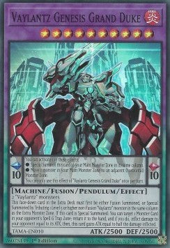 Vaylantz Genesis Grand Duke - Tactical Masters (Super Rare) [TAMA-010] Imagen principal del producto