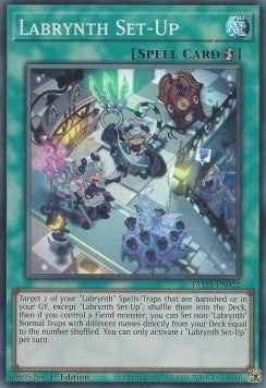 Labrynth Set-Up - Tactical Masters (Super Rare) [TAMA-022] Imagen principal del producto