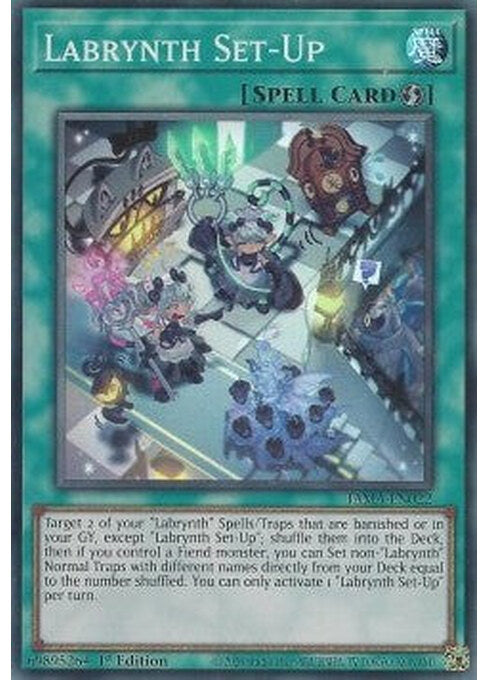 Labrynth Set-Up — Tactical Masters (TAMA-022) Yu-Gi-Oh! card Main image