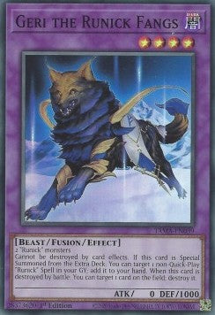 Geri the Runick Fangs - Tactical Masters (Super Rare) [TAMA-039] Imagen principal del producto