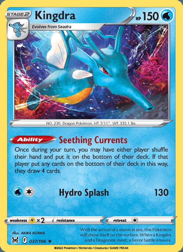 Kingdra - Lost Origin (Holo Rare) [LOR-037] Hoofdafbeelding