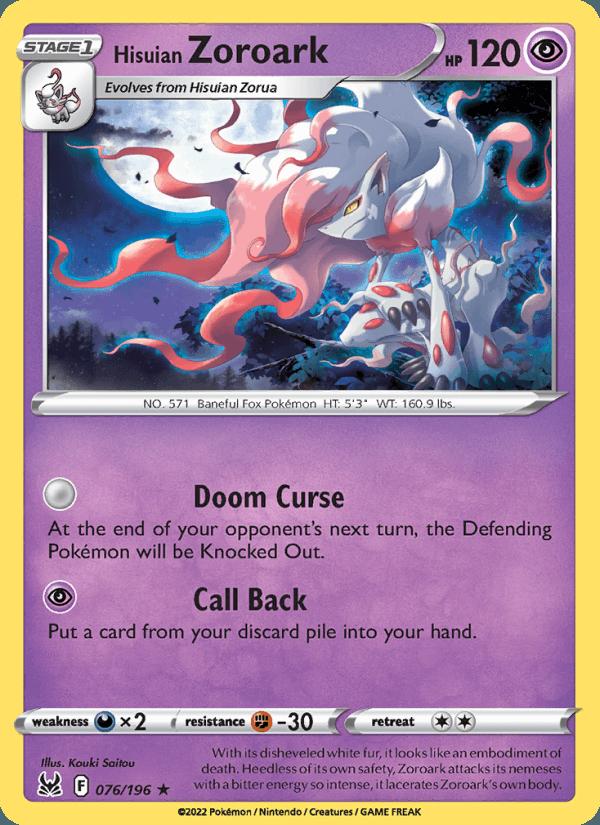 Hisuian Zoroark - Lost Origin (Holo Rare) [LOR-076] Immagine principale del prodotto