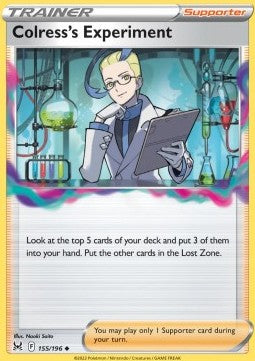 Colress's Experiment - Lost Origin (Uncommon) [LOR-155] Hover Image