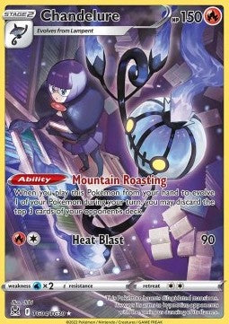 Chandelure - Lost Origin (Holo Rare) [LOR-TG04] Hover Image