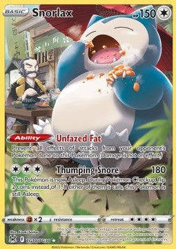 Snorlax - Lost Origin (Holo Rare) [LOR-TG10] Main image