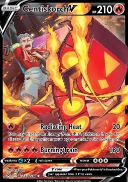 Centiskorch V - Lost Origin (Ultra Rare) [LOR-TG14]