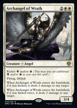 Archangel of Wrath - Dominaria United (Rare) [DMU-3] Imagen principal del producto
