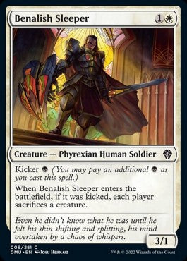 Benalish Sleeper - Dominaria United (Common) [DMU-8] Hover Image