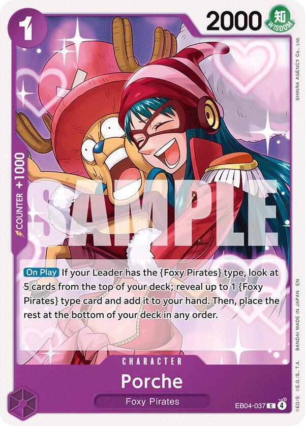 Porche (EB04-037) - The Azure Sea's Seven (Common) [OP14-EB04-037] — one-piece card