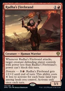 Radha's Firebrand - Dominaria United (Rare) [DMU-141] Hover Image