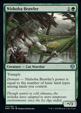 Nishoba Brawler - Dominaria United (Uncommon) [DMU-174] Hoofdafbeelding