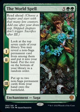 The World Spell - Dominaria United (Mythic) [DMU-189] Hover Image