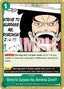 Strive to Surpass me, Roronoa Zoro!!! (OP14-036) - The Azure Sea's Seven (Common) [OP14-036] — one-piece card