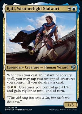Raff, Weatherlight Stalwart - Dominaria United (Uncommon) [DMU-212] Hoofdafbeelding