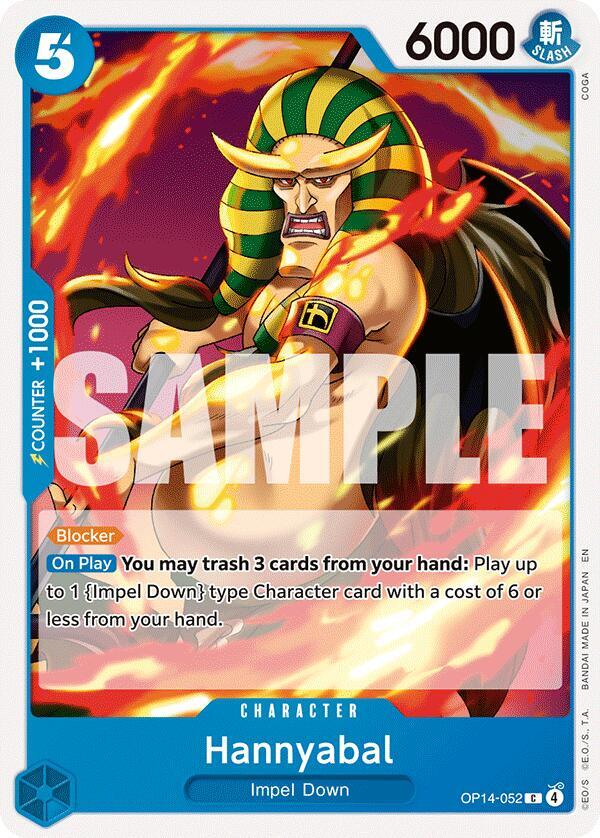 Hannyabal (OP14-052) - The Azure Sea's Seven (Common) [OP14-052] — one-piece card